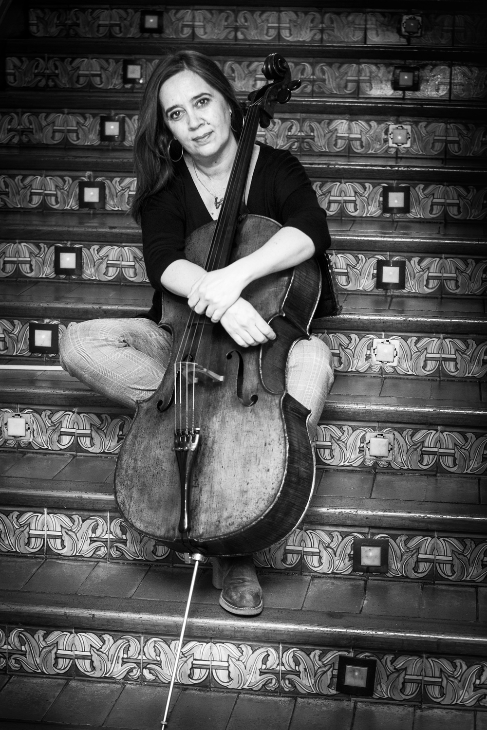 Carla Muñoz, violonchelista.  / ROSA BLANCO