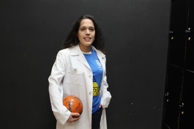 Laura Gómez Vera, jugadora del Unami.