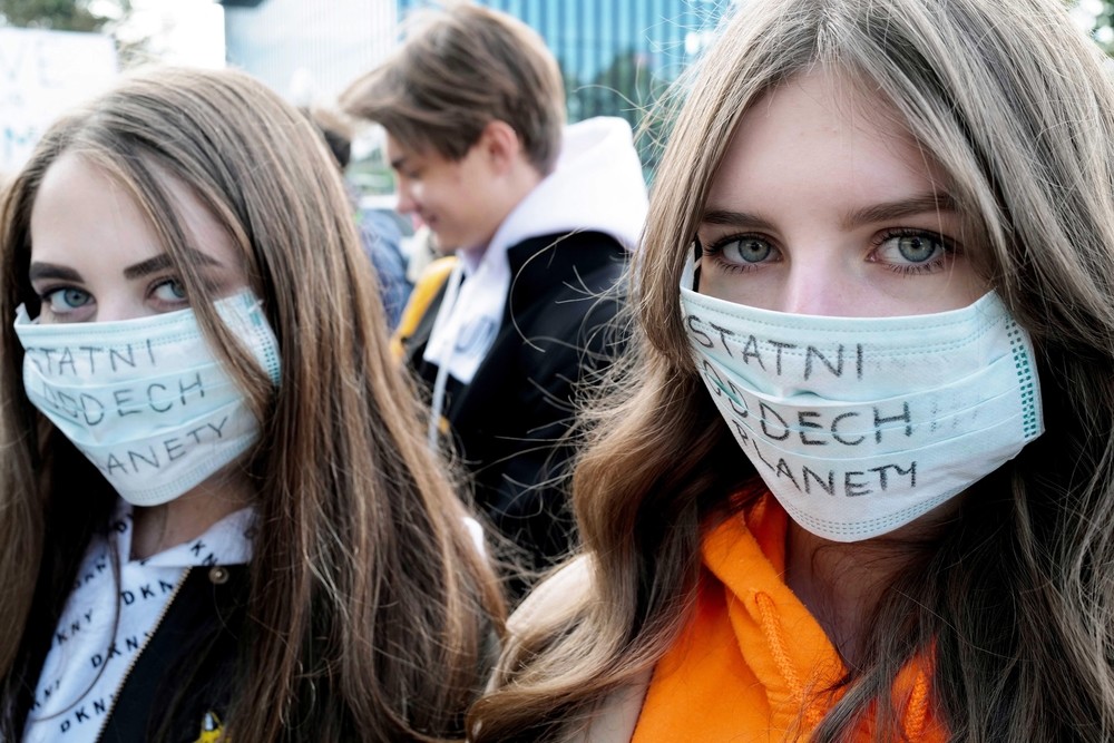 Los jóvenes y los estudiantes lideran la huelga climática 
