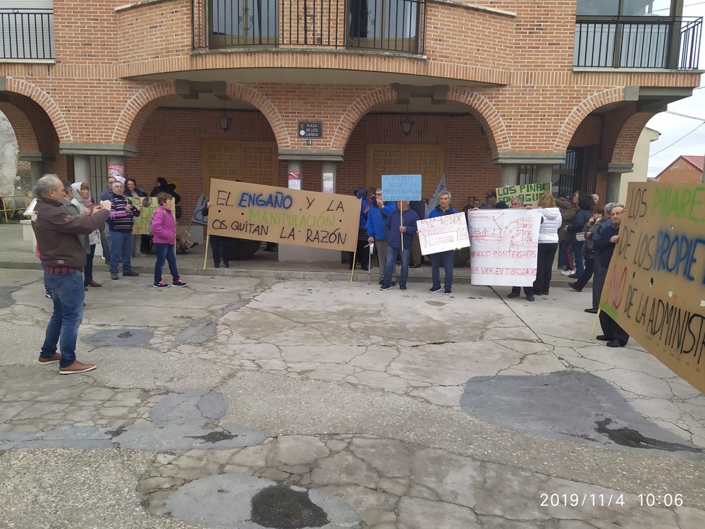 Polémica en Gomezserracín por la recarga del Carracillo  