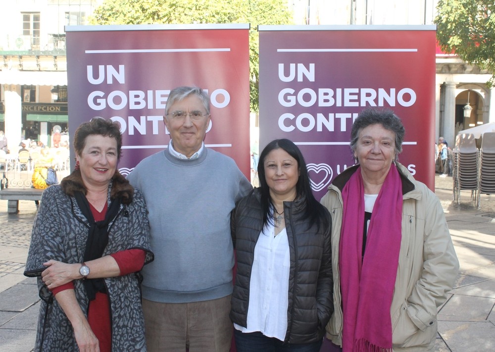 Desde la izquierda, Ana López, José Luis Ordóñez, Mercedes Marinero y Julieta Alba.