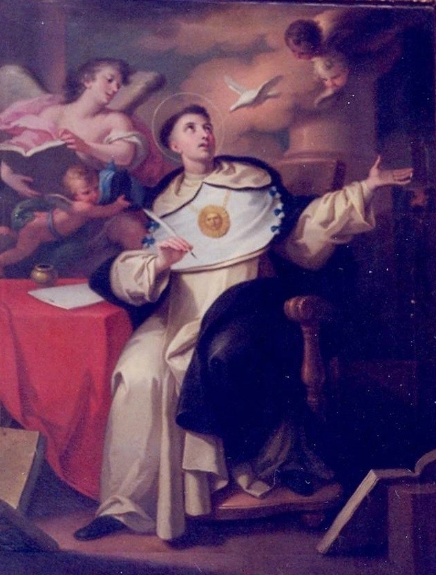 Santo Tomás de Aquino, anónimo, del siglo XVIII, de la Catedral