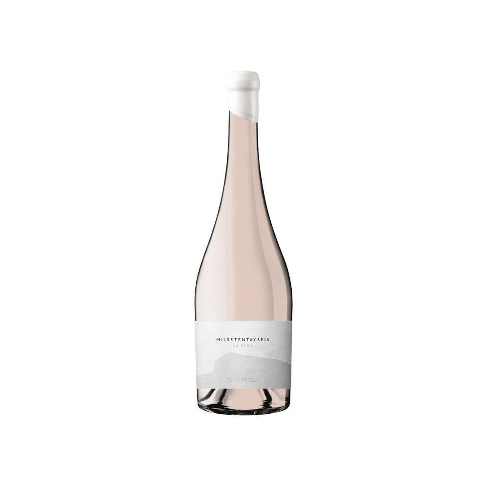Diseño de la nueva botella de vino rosado