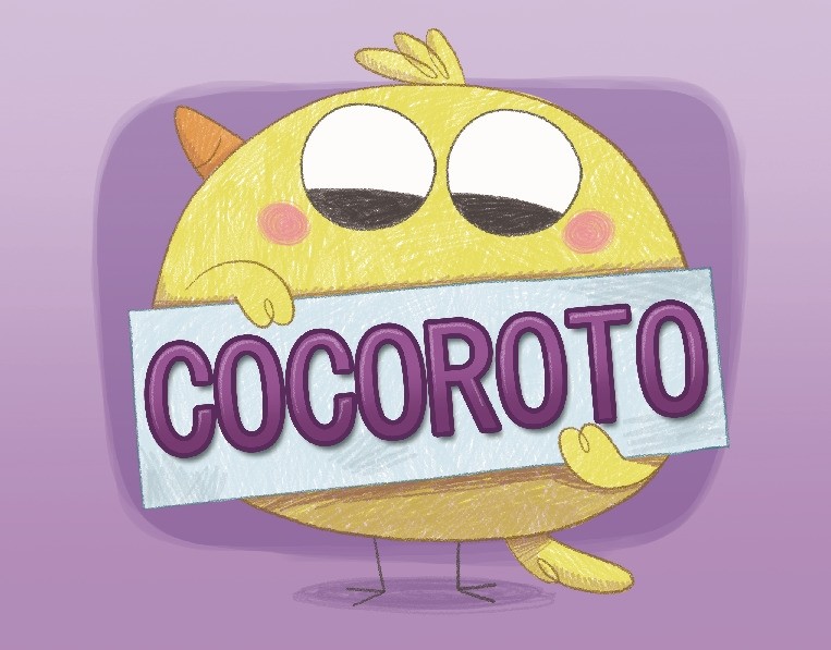Cocoroto, el pequeño polluelo protagonista de la historia.