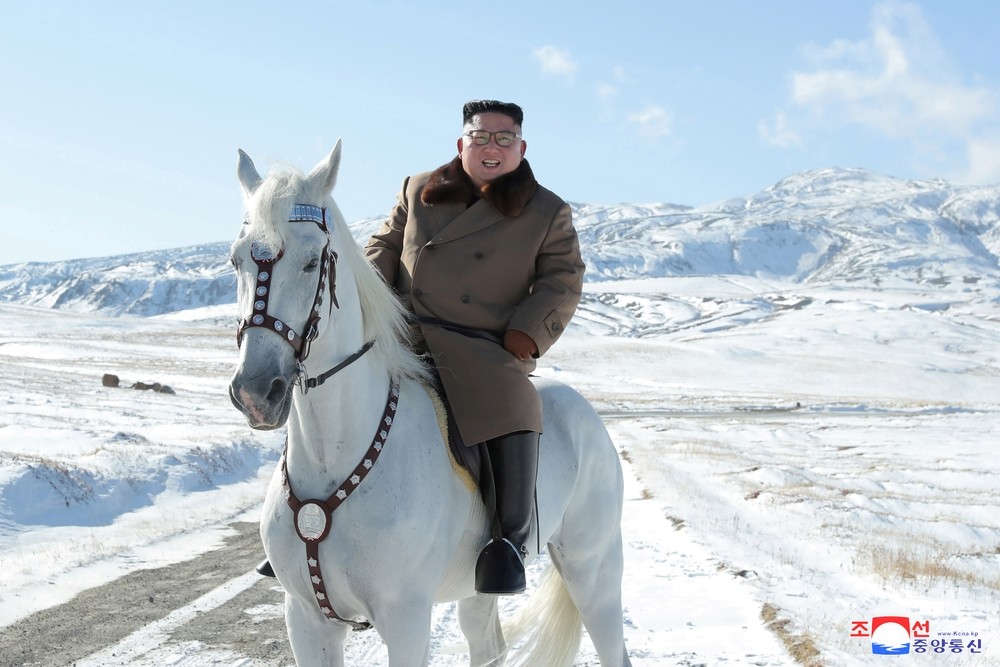 La 'épica' cabalgada de Kim Jong-un por el monte Paektu