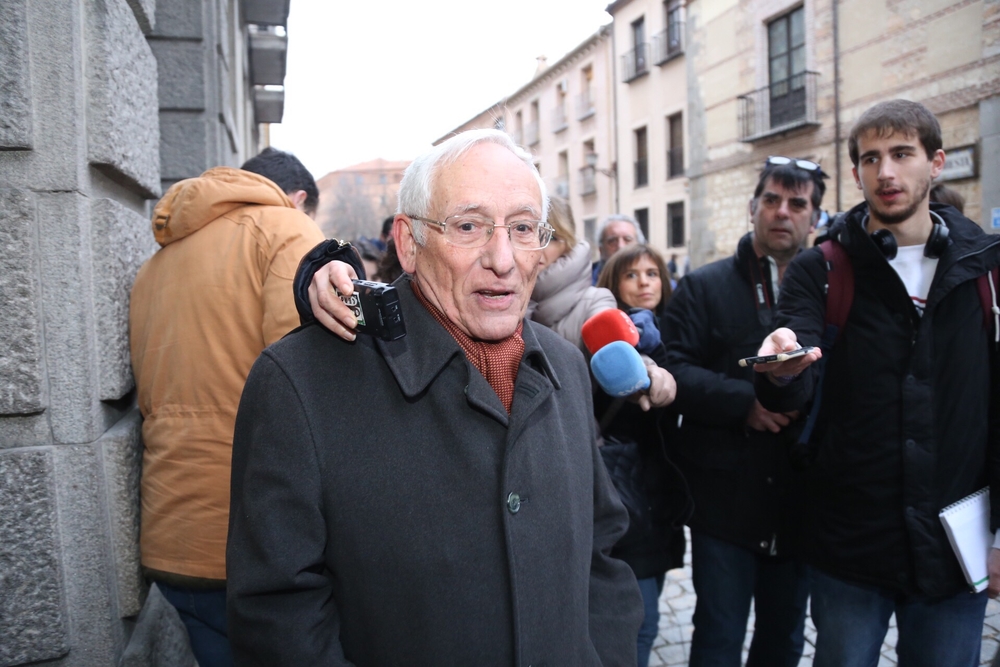 El expresidente de Caja Segovia, Atilano Soto.