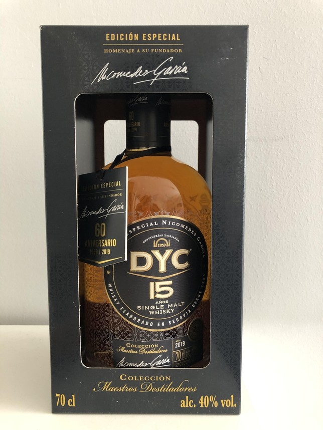 DYC comercializará por primera vez su whisky fuera de España