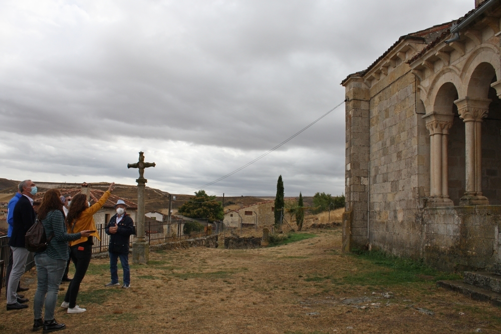 Concluye la restauración de la iglesia de Fuentidueña