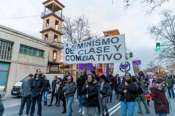 Más de 3.000 personas claman por la igualdad en Segovia