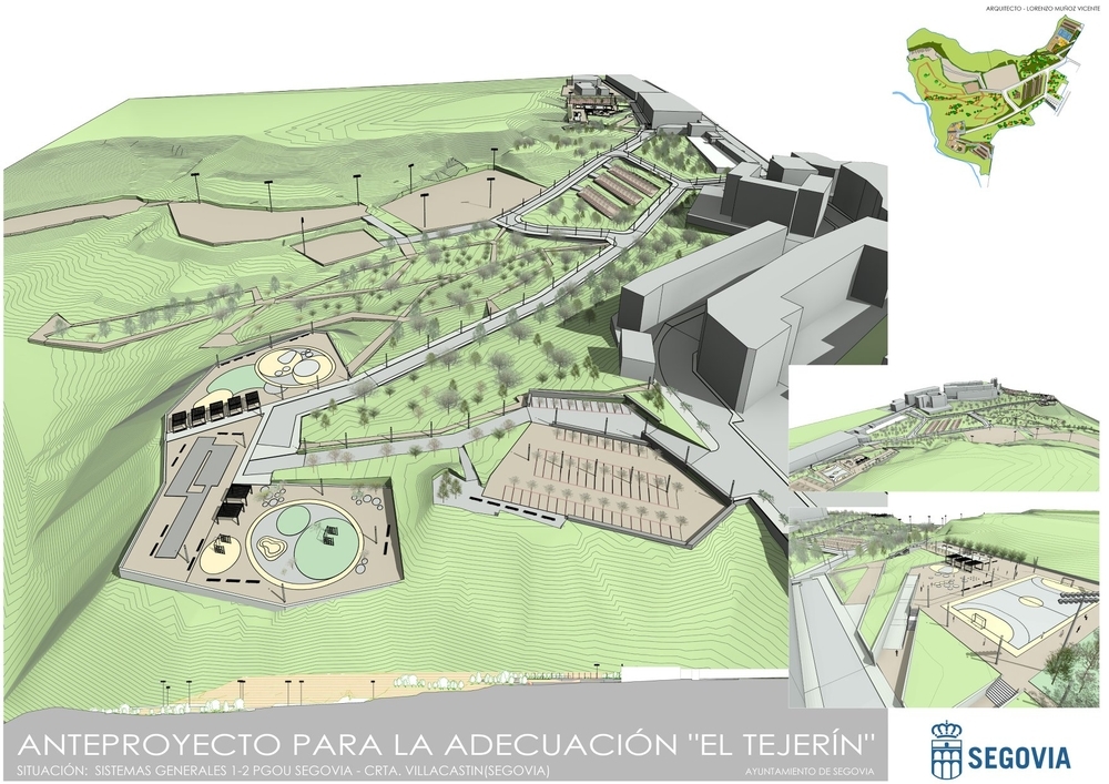 El nuevo Parque de Tejadilla costará 3,5 millones de euros