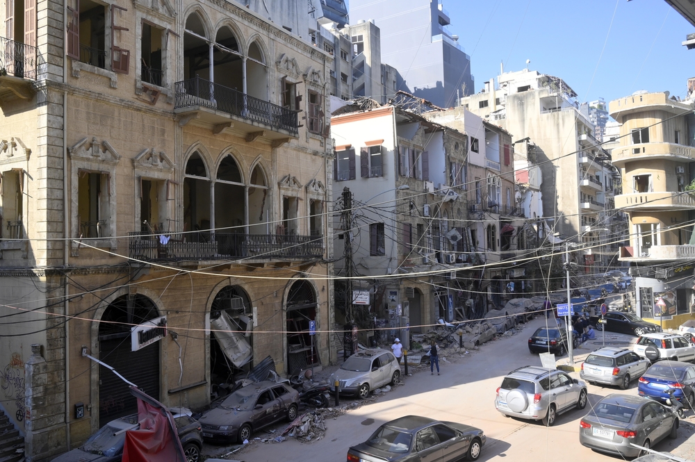 Aftermath of massive blast in Beirut  / WAEL HAMZEH