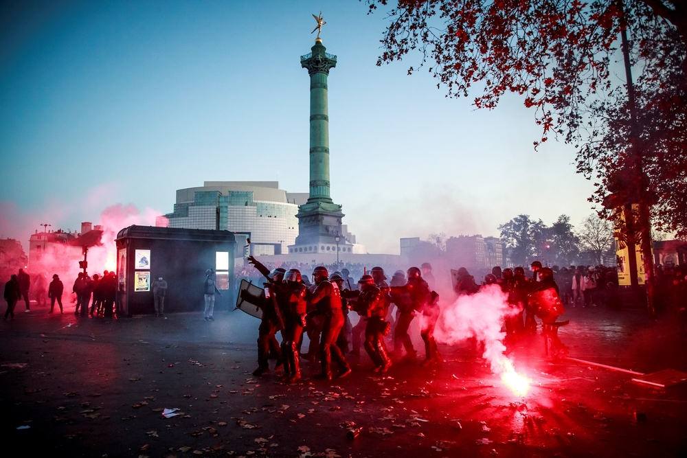 Una nueva gran protesta clama en Francia contra la polémica ley de seguridad