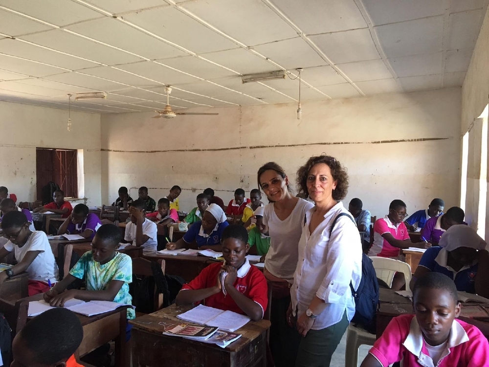 Dos profesoras del Claret visitan Nigeria en un intercambio