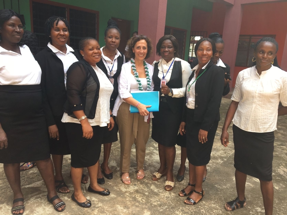 Dos profesoras del Claret visitan Nigeria en un intercambio
