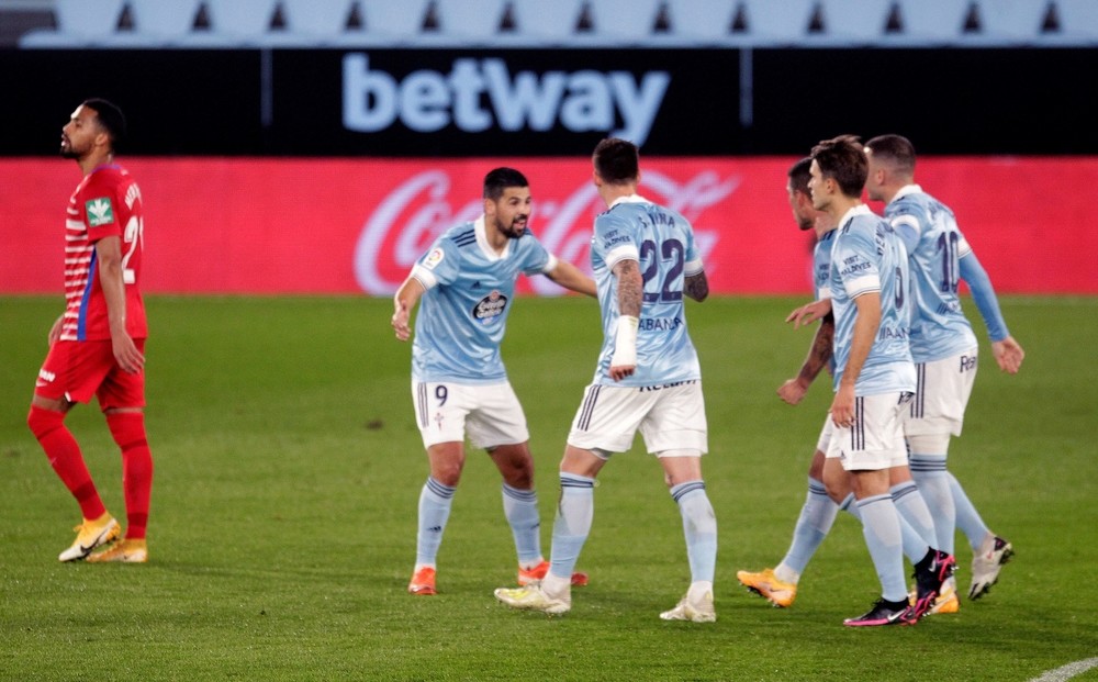 Aspas lidera la remontada del Celta ante el 'EuroGranada'