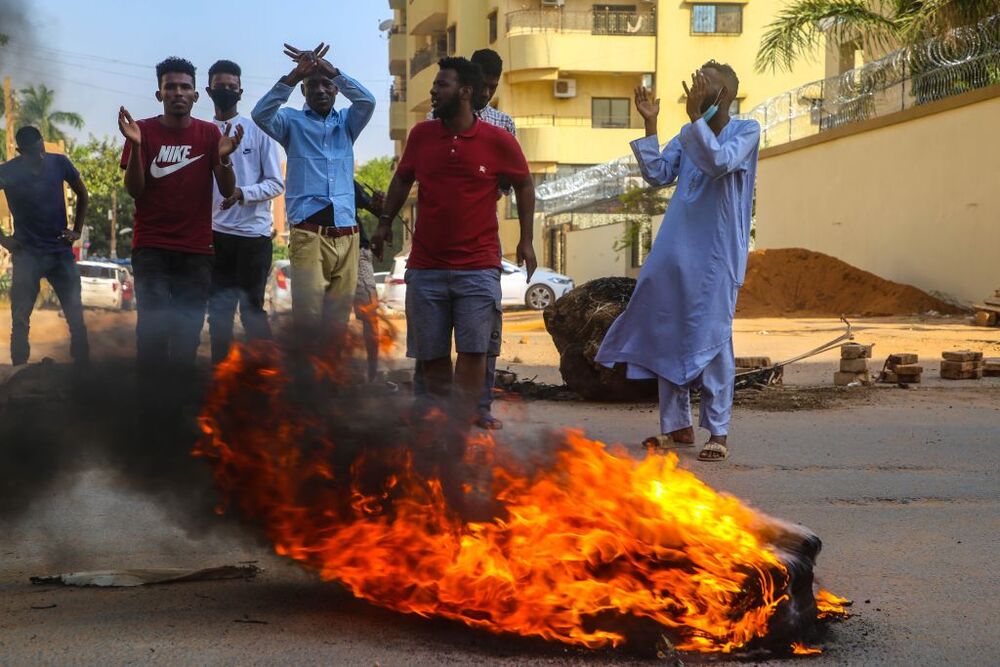 Coup attempt in Sudan  / MOHAMMED ABU OBAID