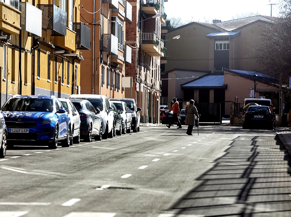 San José tiene las zonas con rentas más bajas de Segovia capital, hasta 8.291 euros brutos de media por persona. En la imagen, la calle Berlín.