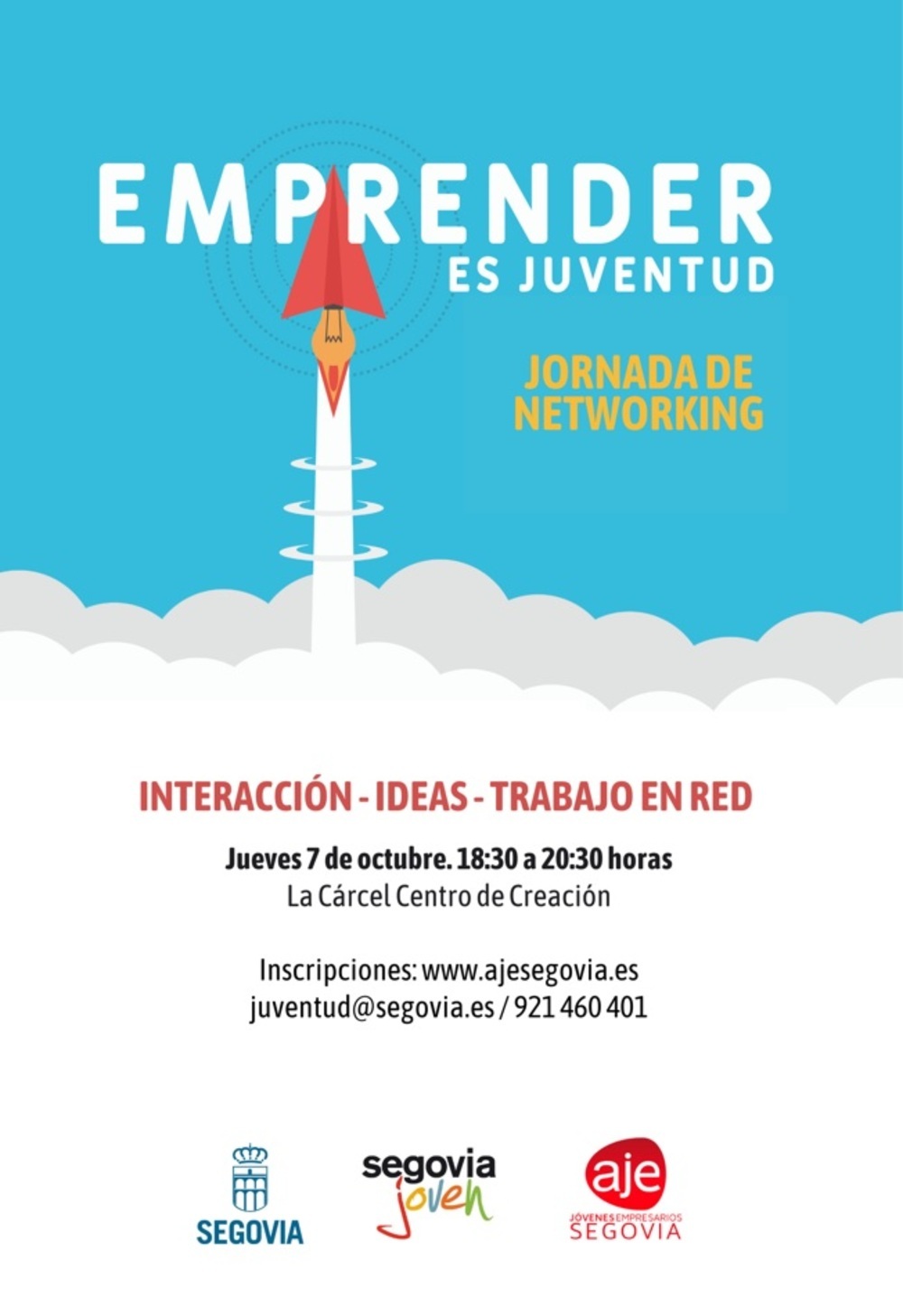 Juventud y AJE Segovia organizan una jornada de networking