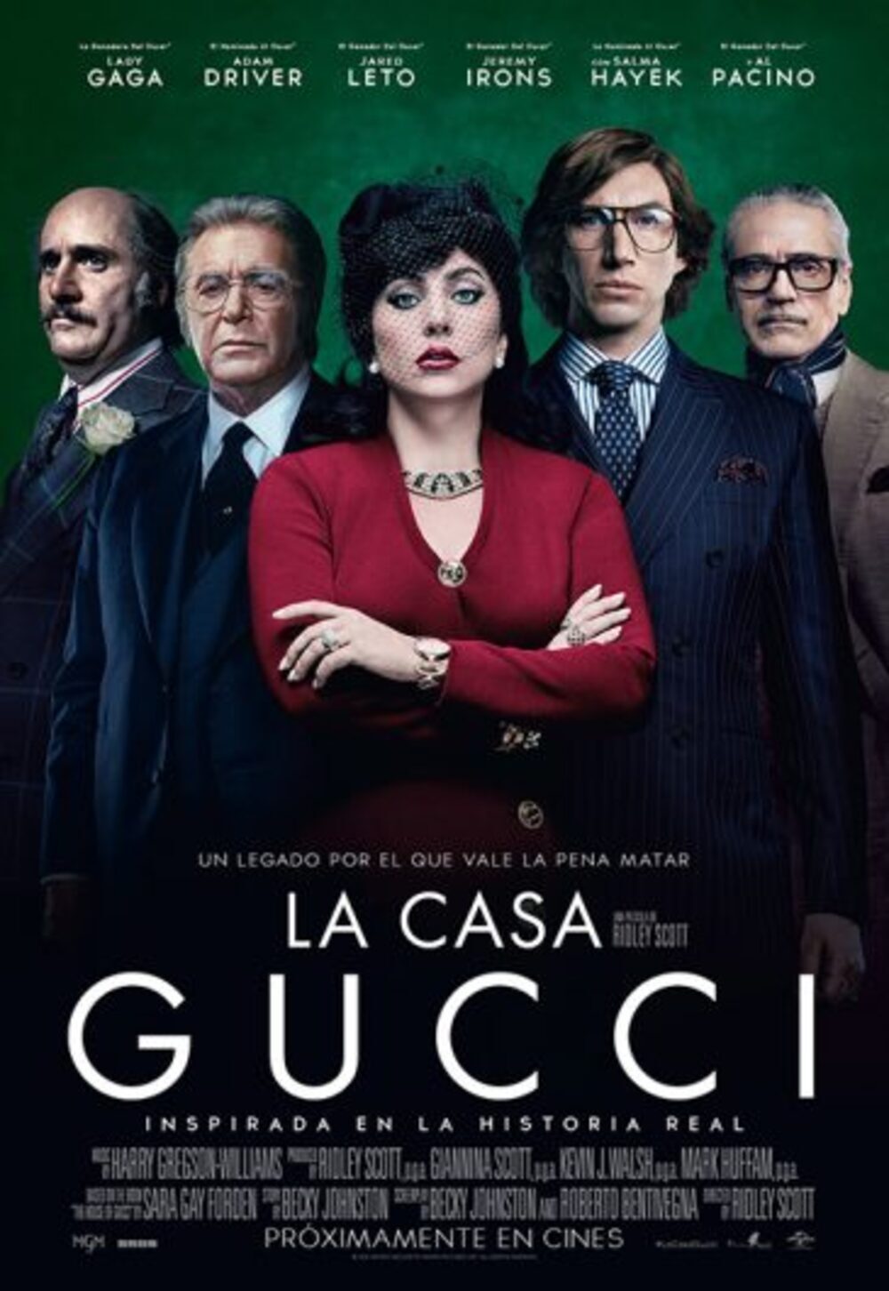 Cartel de la película 'La casa Gucci'.