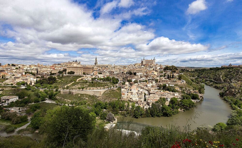 Panorámica de la ciudad de Toledo que fue un símbolo y emblema de la España cristiana