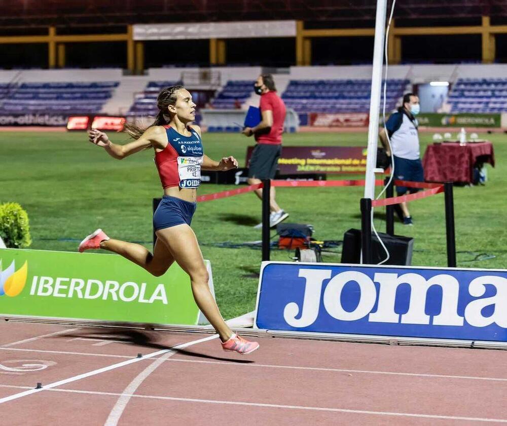 Idaira Prieto, el regreso de la sonrisa del atletismo
