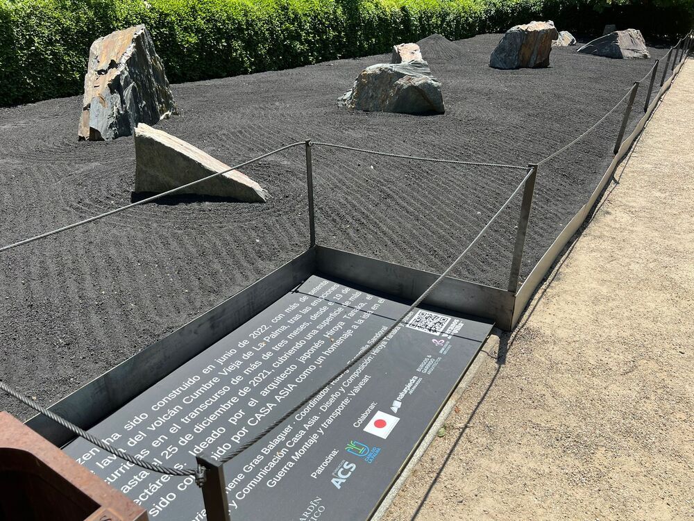 Piedra de Bernardos para un jardín zen japonés 