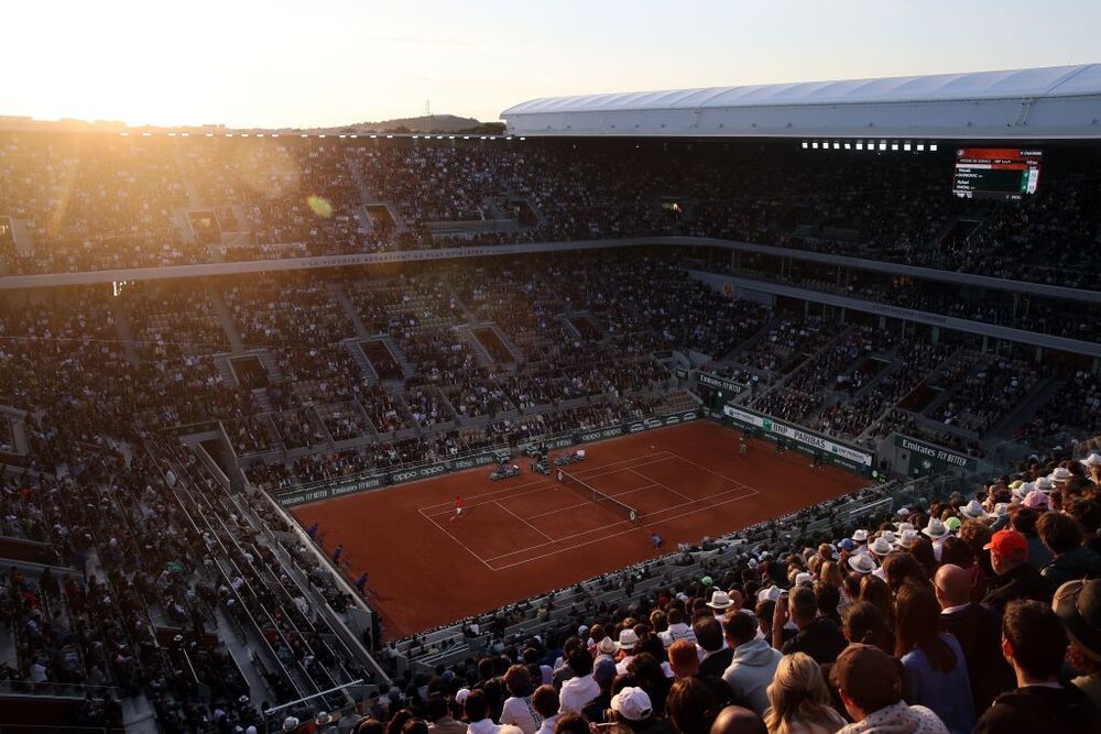 French Open tennis tournament at Roland Garros  / MARTIN DIVISEK