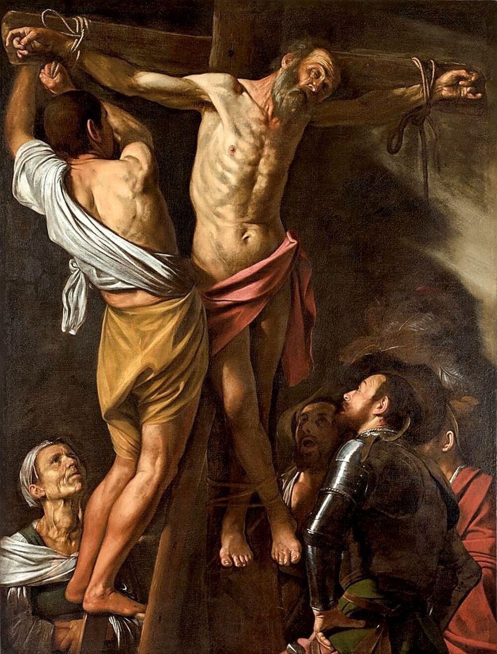  Cuadro ‘La crucifixión de San Andrés, de Caravaggio, que se encuentra en el Museo de Cleveland, en Estados Unidos. 