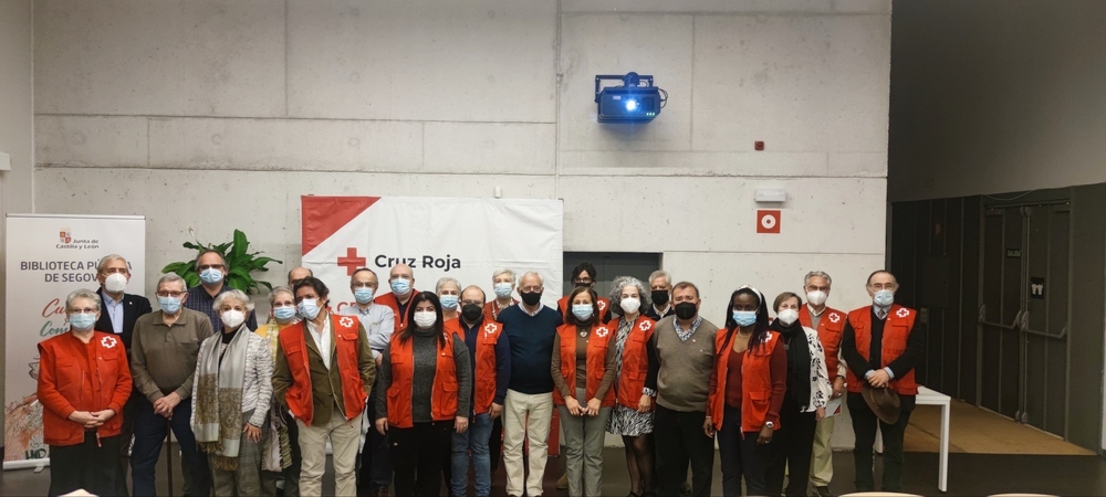 Cruz Roja homenajea en Segovia a sus voluntarios 