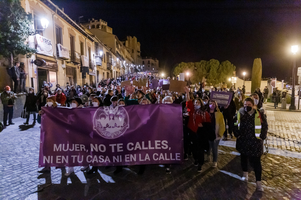 Manifestaci?n del 8M en Segovia  / NACHO VALVERDE