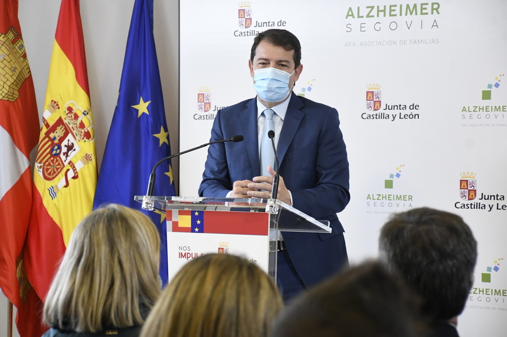 Acto institucional de inauguraci?n del Centro Alzheimer Segovia  / PABLO MARTIN