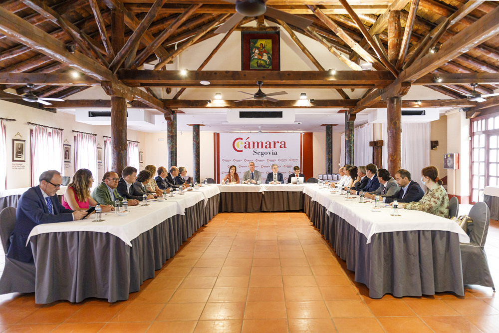 Pleno constituyente C?mara Oficial de Comercio, Industria y Servicios de Segovia  / @NACHO VALVERDE