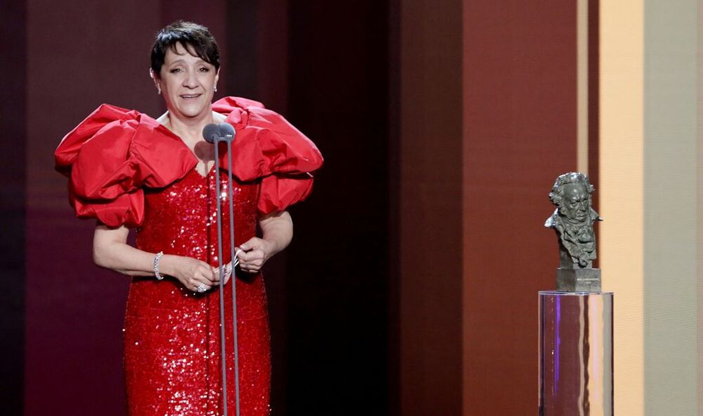 Blanca Portillo recibe el Goya a la Mejor actriz protagonista por su papel en 'Maixabel'  / EVA MANEZ