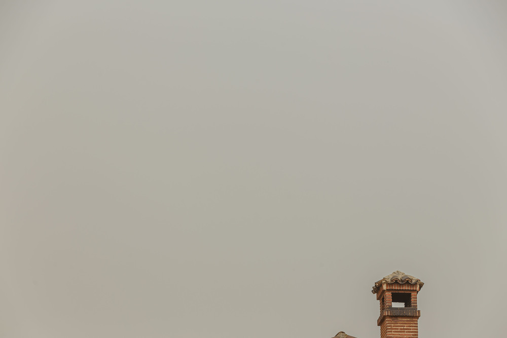 Calima y polvo sobre Segovia  / ICAL
