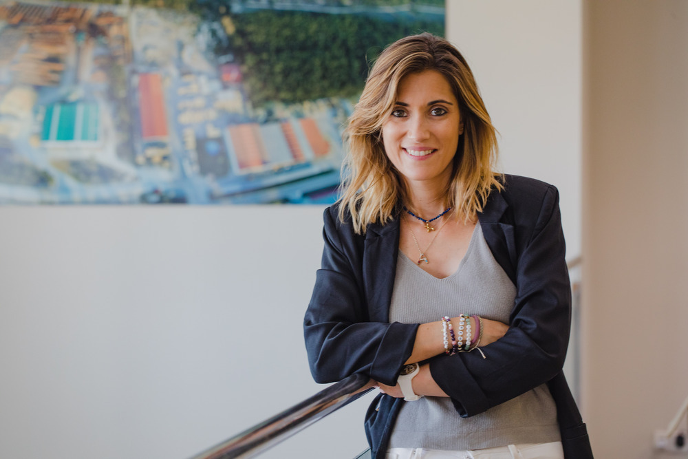 María José Tapia, directora comercial y de comunicación de la empresa Naturpellet