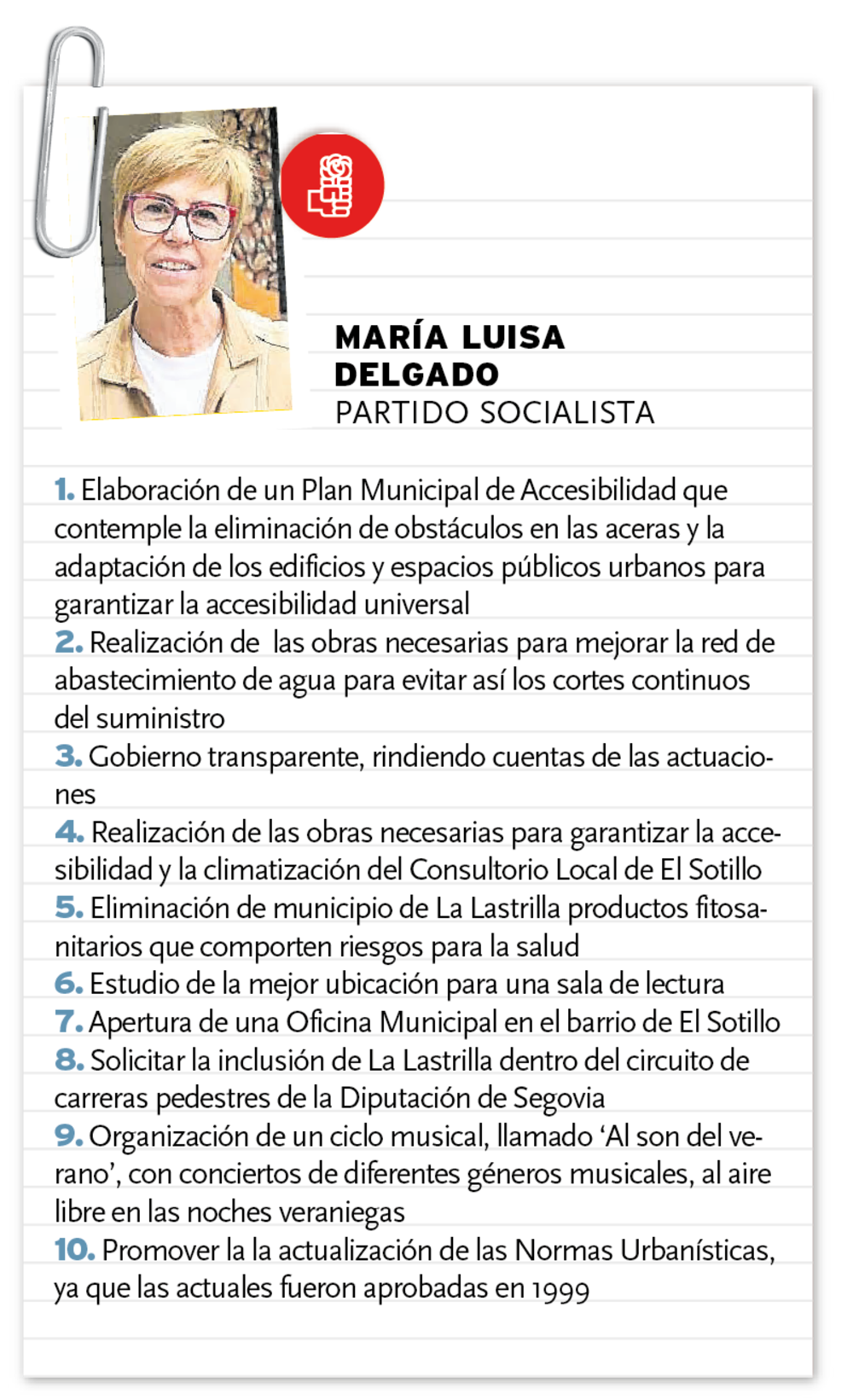 Tres nuevos partidos entran en la político de La Lastrilla