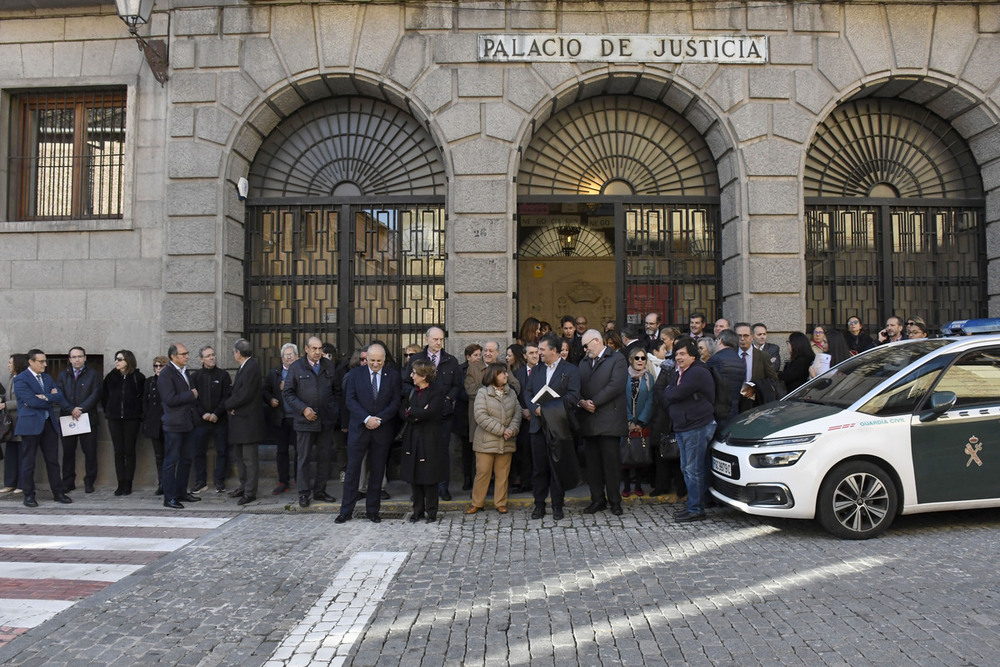 Los jueces de Segovia protestan contra el 'lawfare'