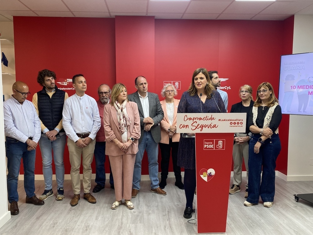 Clara Martín (PSOE) anuncia 10 medidas en 6 meses si gobierna