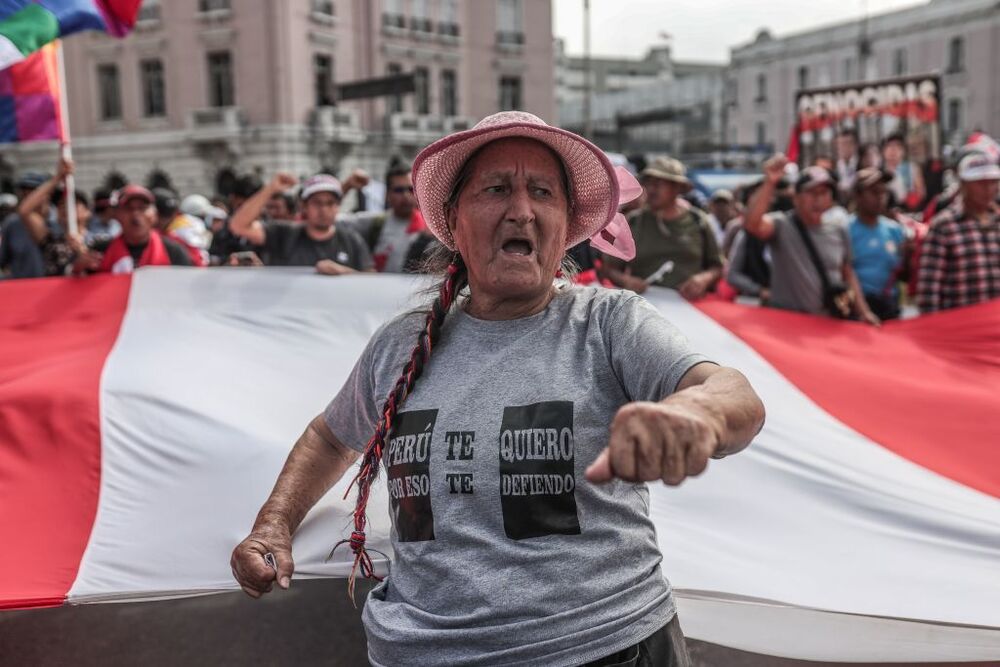Manifestaciones antigubernamentales en Perú  / ALDAIR MEJIA