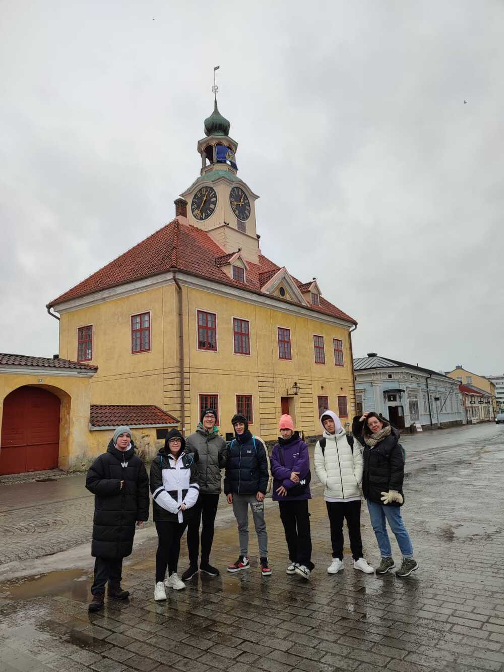 Profesores y alumnos del 'María Moliner', de viaje a Finlandia