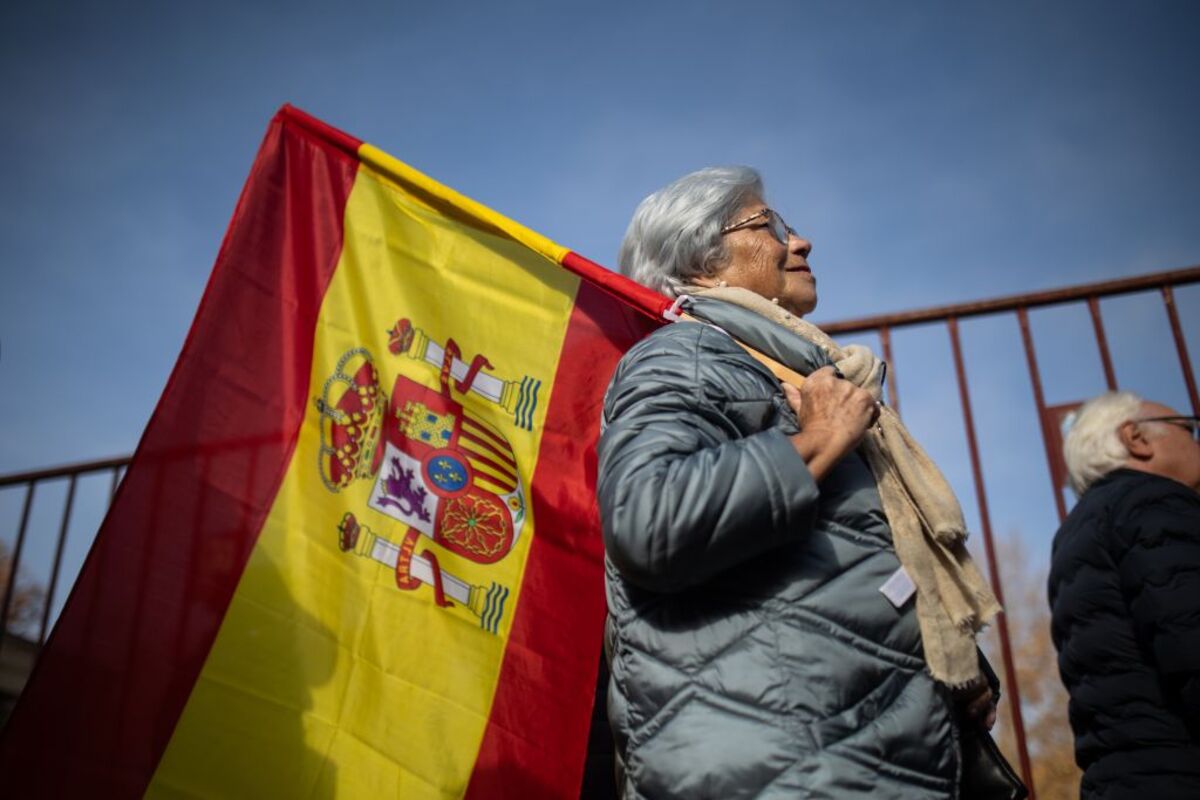 El PP celebra un acto contra la amnistía en Madrid  / ALEJANDRO MARTÍNEZ VÉLEZ
