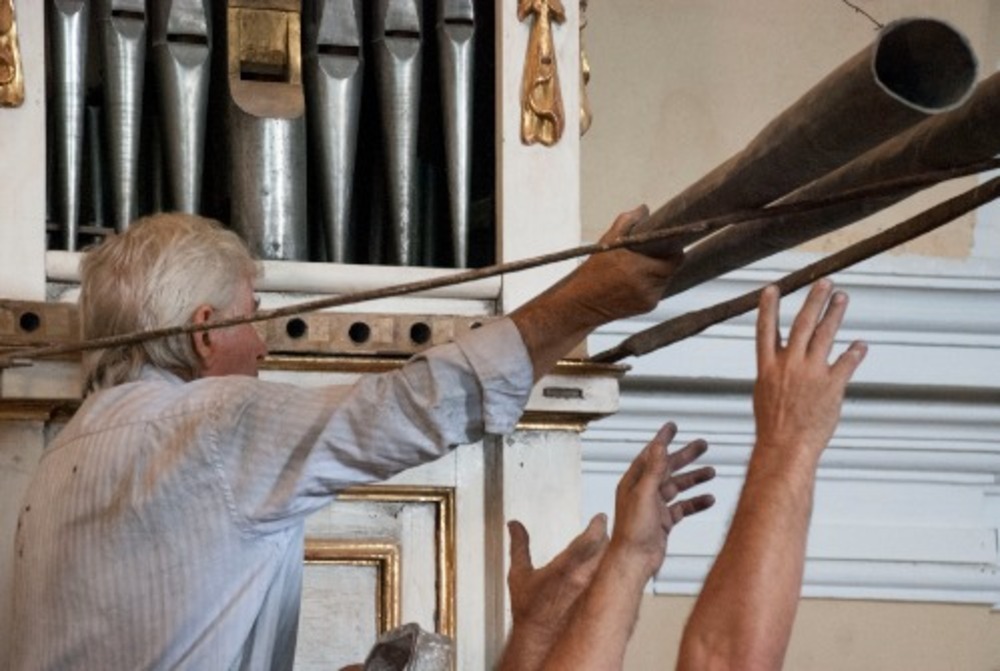 Los vecinos de Escalona buscan fondos para arreglar el órgano
