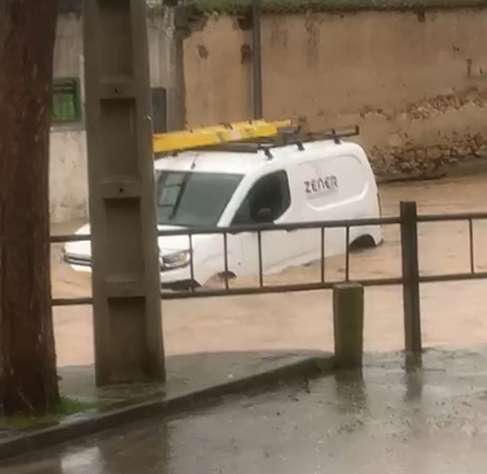 Inundaciones en Cantimpalos, Valverde y Hontanares