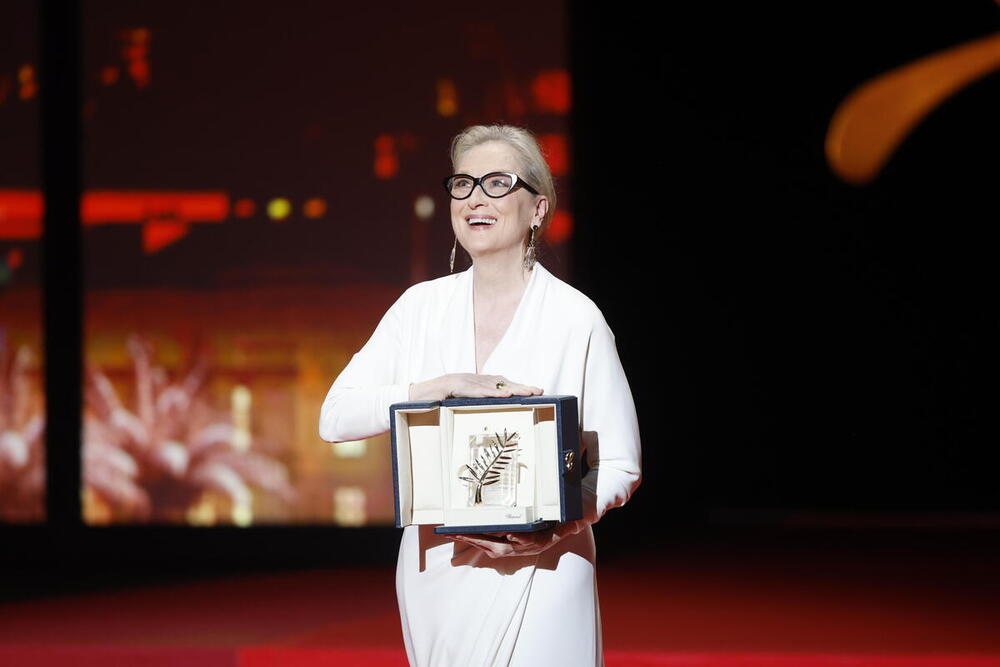 Meryl Streep reçoit la Palme d’honneur à Cannes