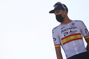 Omar Fraile abandona La Vuelta por problemas de espalda