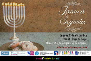 Música, danza y dulces para celebrar Janucá en Segovia
