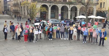 Concentración en Segovia por la 'Pobreza cero'