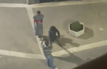 Vídeo de la agresión a un hombre en Cuéllar