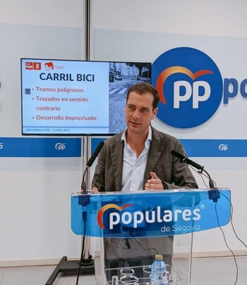 El PP de Segovia pide suprimir el carril bici
