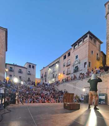 Casi 6.000 participantes en la Noche de Luna Llena de Segovia